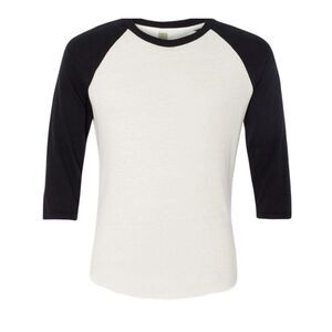 Alternative Classic Black and White Raglan Shirt